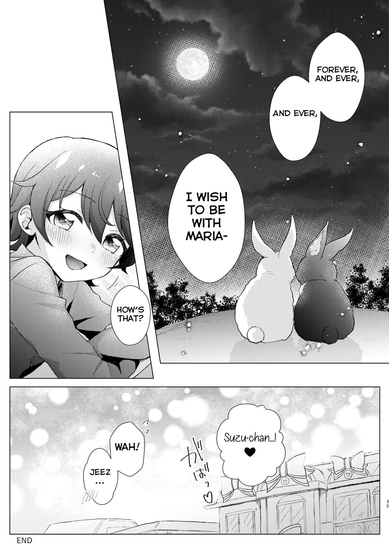 [Roentgen (Iori)] Over the Moonlight (Kiratto Pri Chan) [English] [Digital] page 34 full