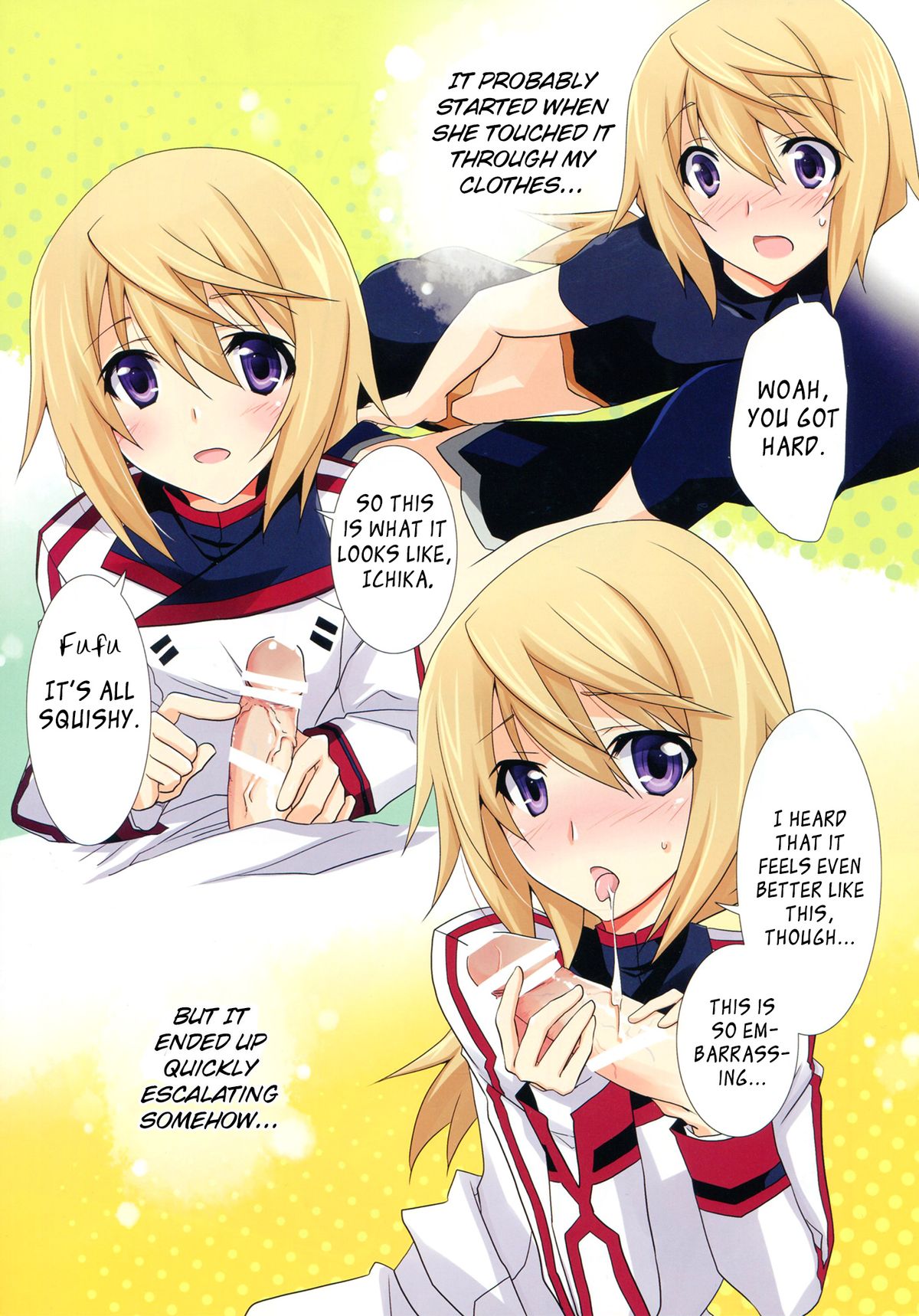 (C85) [Chagashi Saiban (Yamabuki Mook)] Naisho no Roommate | Secret Roommate (IS <Infinite Stratos>) [English] [RapidSwitch+Life4Kaoru] page 5 full