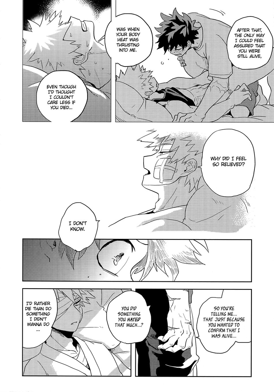 (Douyara Deban no Youda! 17) [Hokoushayou Shingou (Cai)] Hakuri | Stripped (Boku no Hero Academia) [English] [Team Katsudon] page 42 full