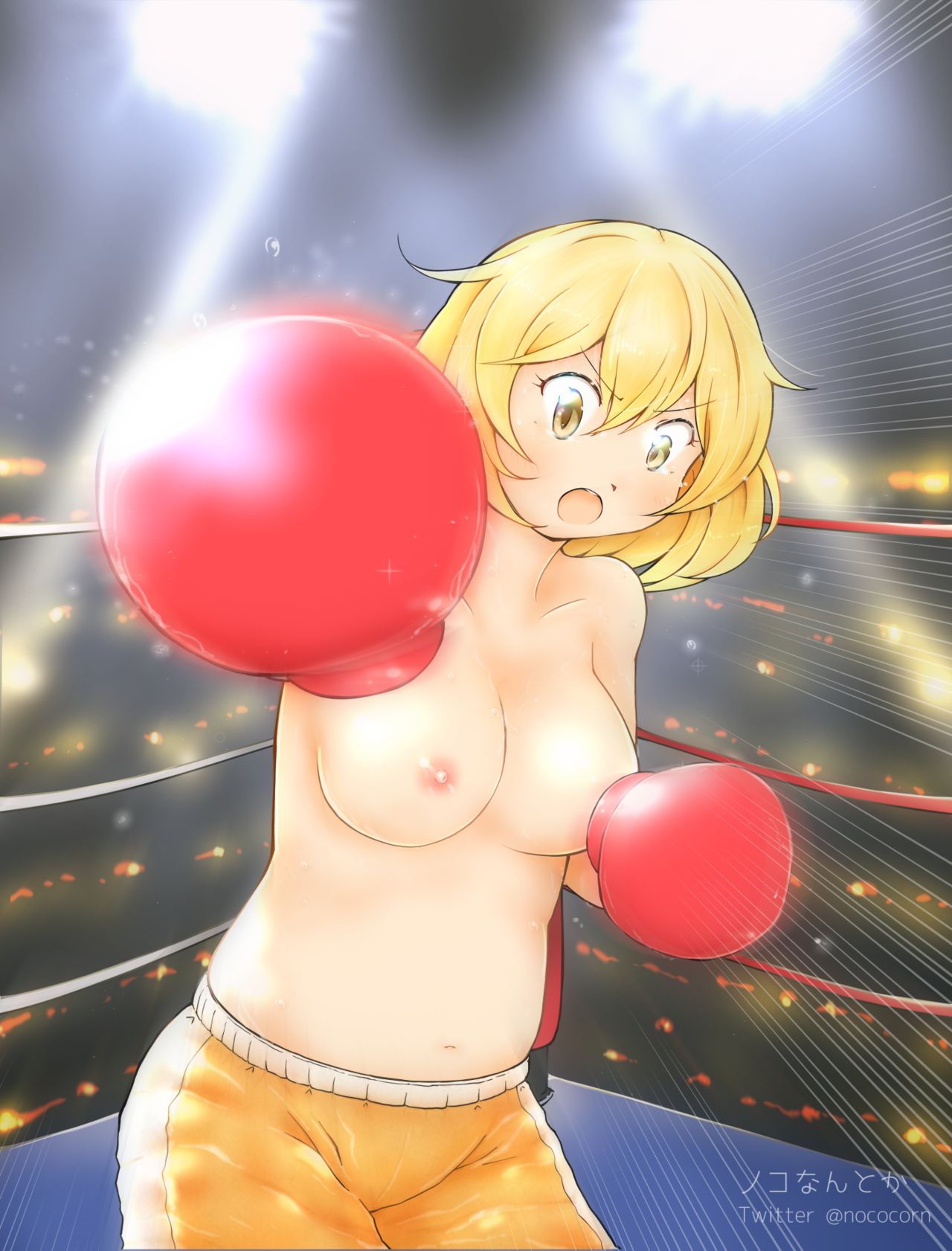 [Strike Back] Kagayake!!Oppai Boxing Bu page 20 full