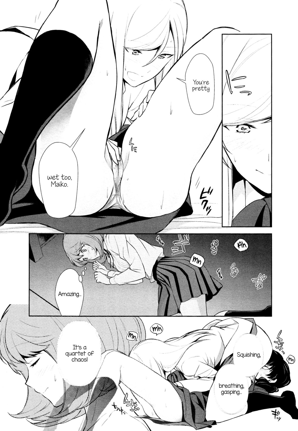 [Comaku] Watashi no Shumi tte Hen desu ka? | Is My Hobby Weird? Ch. 4 (L -Ladies & Girls Love- 07) [English] [Yuri-ism] page 21 full