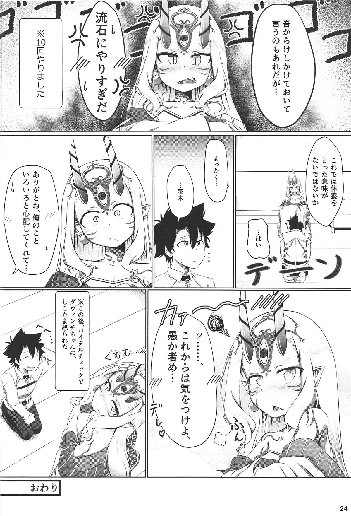 (C95) [Youjun Metro (Tasumetoro)] Nanji wa Ware no Mono (Fate/Grand Order) page 23 full