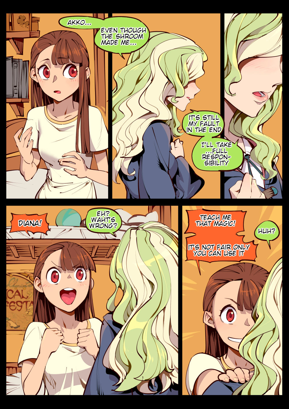 [Breakrabbit] Little witch love (Little Witch Academia) (English) [Hououin Kyouma] page 21 full