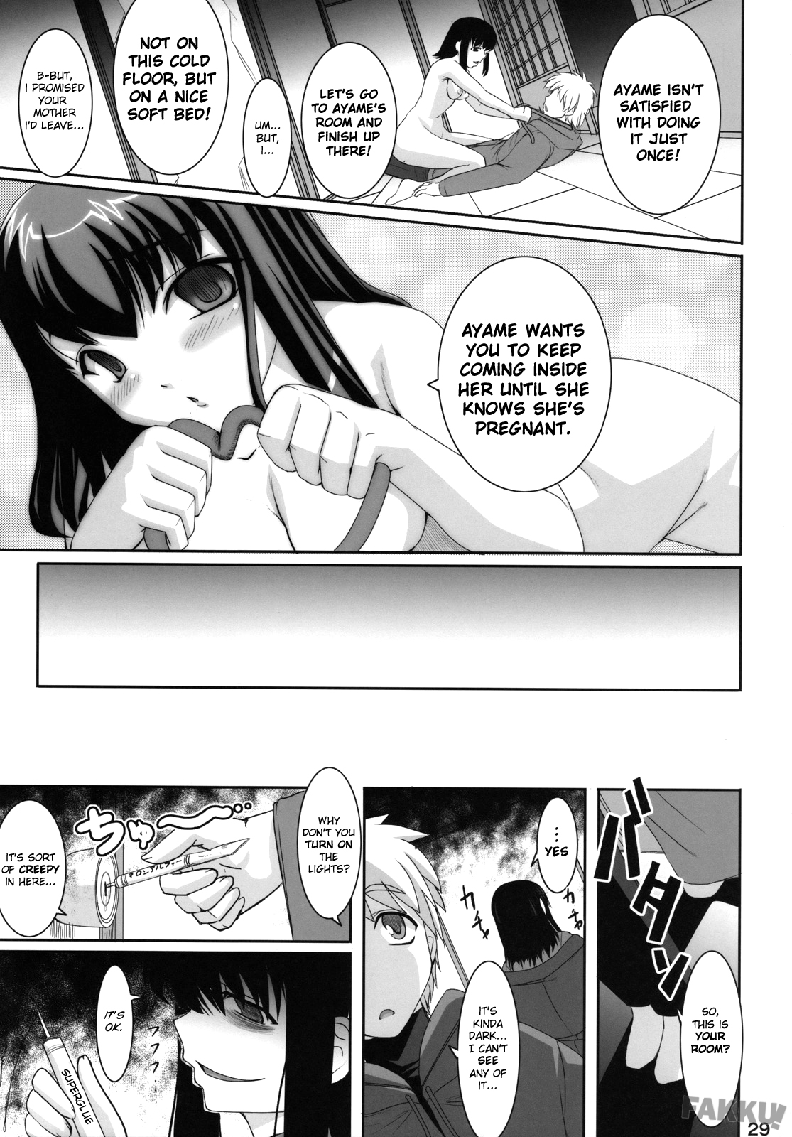 (COMIC1☆2) [Kirintei (Kirin Kakeru)] Aishite Yamanai Shoujo [English] [FAKKU] page 29 full