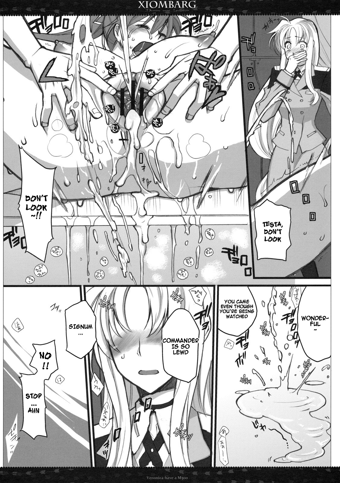 (C79) [VM500 (Kome)] Xiombarg (Mahou Shoujo Lyrical Nanoha StrikerS) [English] [cowsrkool] page 24 full