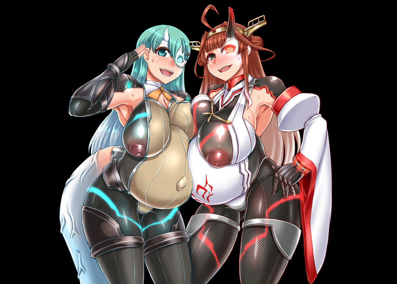 (C93) [Bantendou Shoten (Naniwadou Matatabi)] HYBREED ~Shinkai Tsuki Kanmusu Shussan Kiroku~ | 舰娘深海化受孕出产记录 (Kantai Collection -KanColle-) [Chinese] [K记翻译] page 28 full