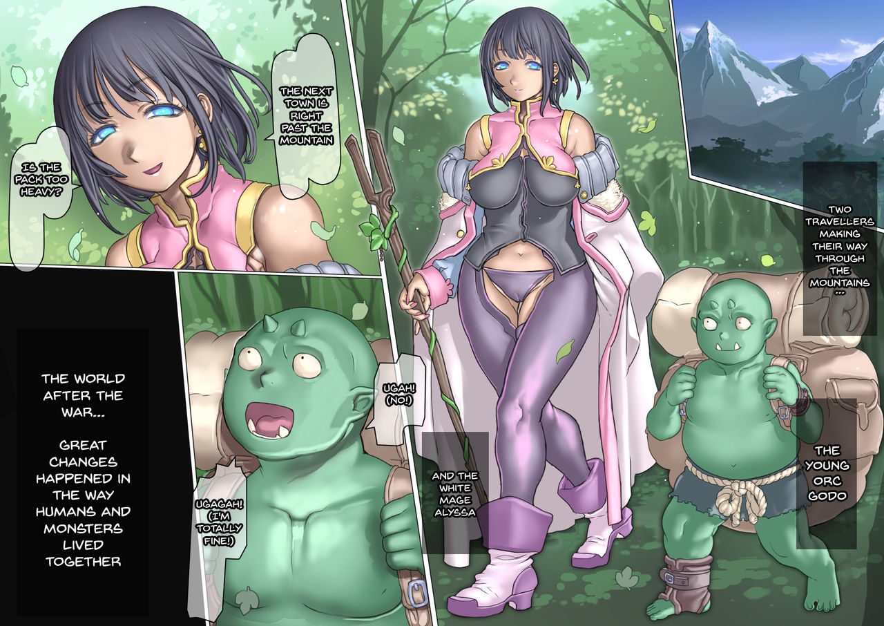 [pinkjoe] Mamono no Monogatari ~Orc no Shounen Godo~ | Story of a Monster ~Orc Boy Godo~ [English] {Doujins.com} page 8 full