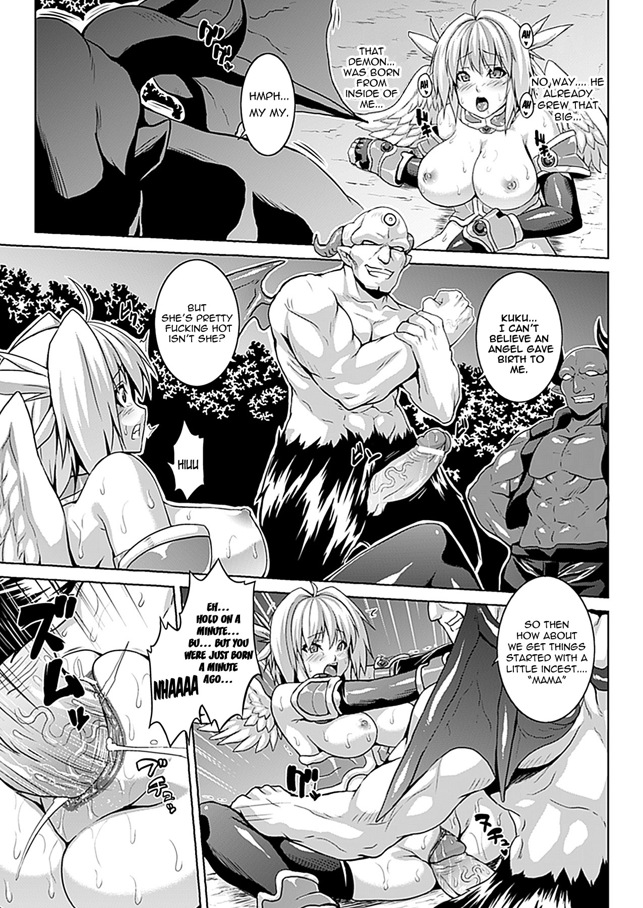 [Somejima] Angel Body | Cuerpo del Angel (COMIC Unreal 2012-02 Vol. 35) [English] {doujin-moe.us} [Digital] page 9 full