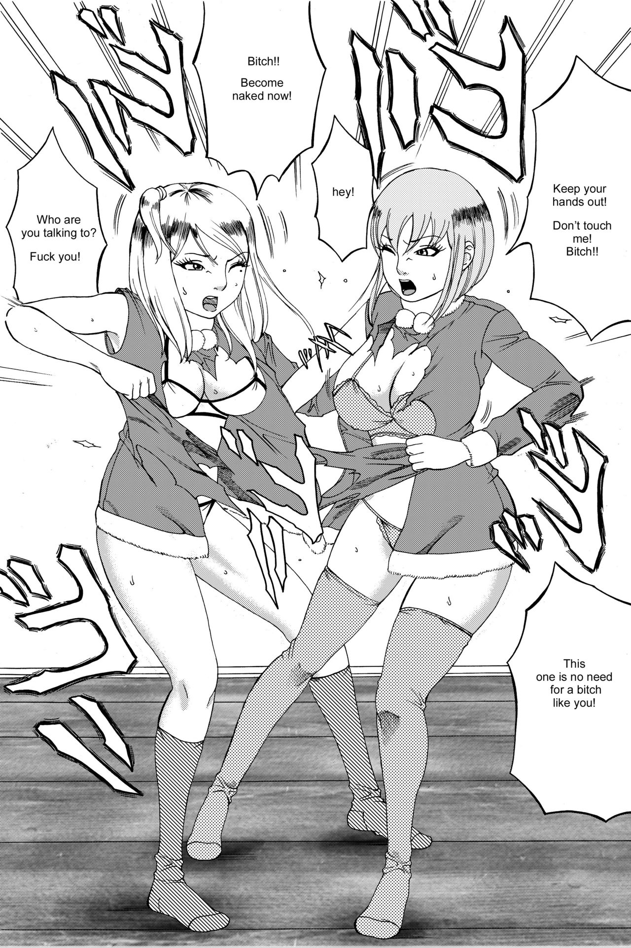 Fuwapoyo crimson/catfight comic (English version) page 11 full