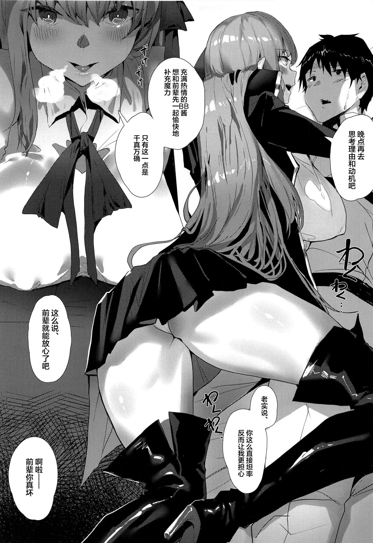 (C97) [Tsukimiya (Tsukimiya Tsutome)] NOW HACKING Youkoso BB Channel (Fate/Grand Order) [Chinese] [黎欧×新桥月白日语社] page 7 full