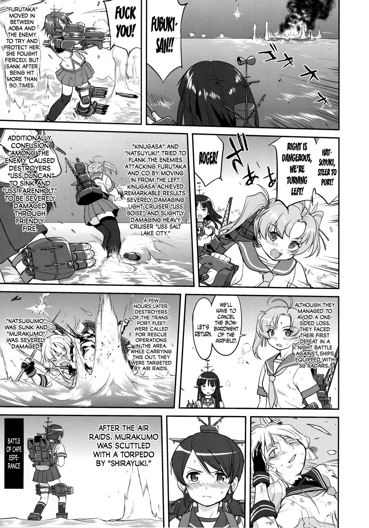 (C90) [Takotsuboya (TK)] Teitoku no Ketsudan Iron Bottom Sound (Kantai Collection -KanColle-) [English] [N04h] page 34 full