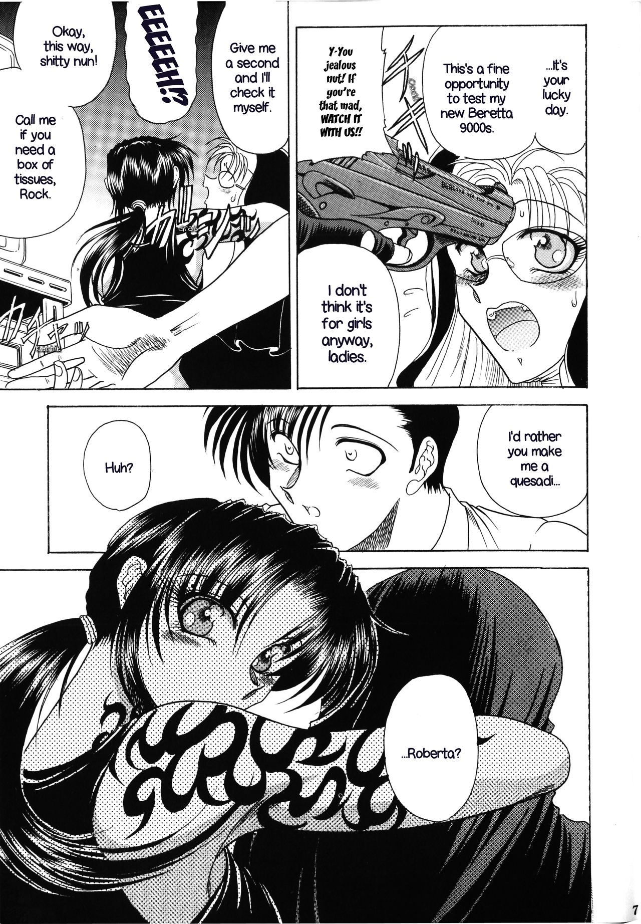 [Circle Taihei-Tengoku (Towai Raito)] ZONE 36 Tequila Sunrise (BLACK LAGOON) [English] [EHCOVE] page 6 full