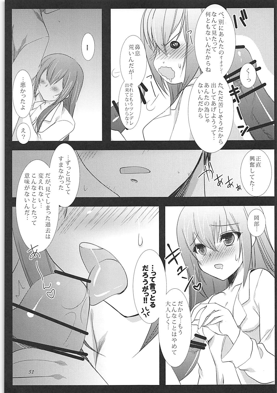 (C81) [Ninokoya (Ninoko)] Joshu Dere Matome (Steins;Gate) page 50 full