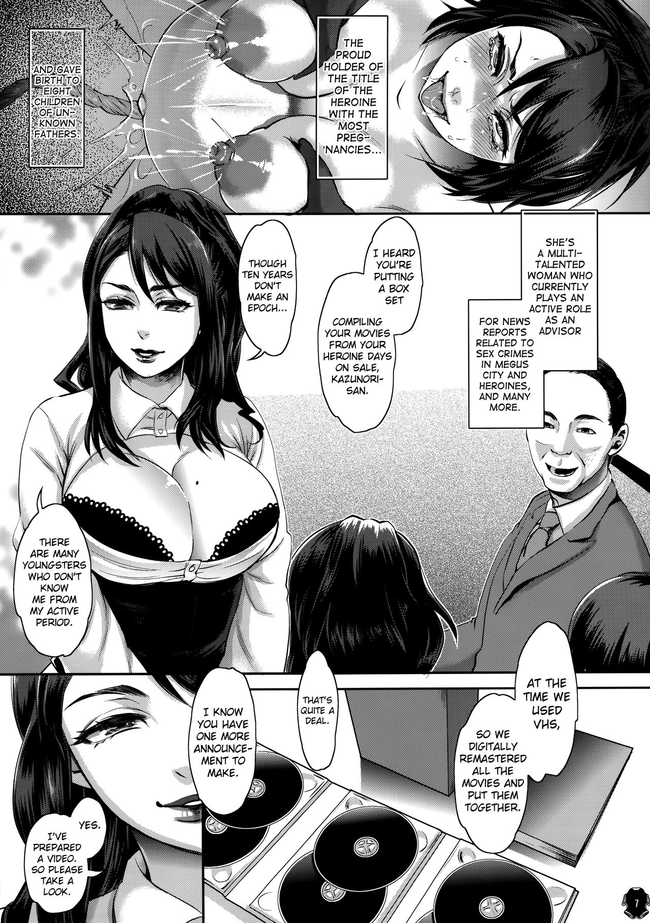 (C87) [Pish Lover (Amatake Akewo)] Heroine wa Tsukureru. [English] [biribiri] page 7 full