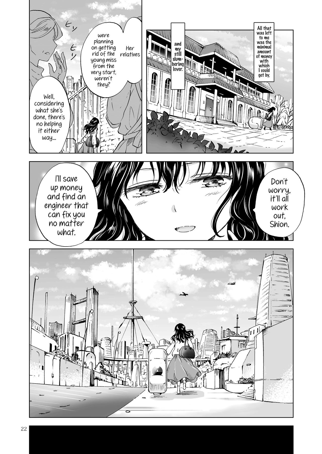 [peachpulsar (Mira)] Yumeiro no Replica [Jou] Android to Haitoku no Chigiri [English] {Hennojin} [Digital] page 22 full