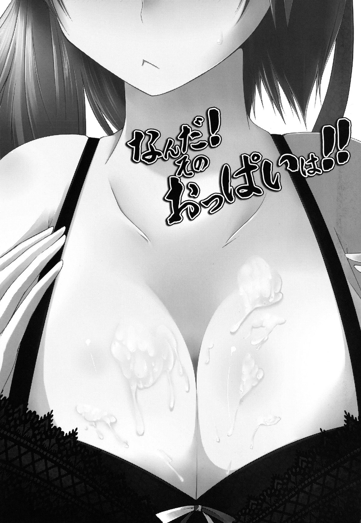 (SC45) [Hakurakutei (Kusaka Eiki)] Nanda! Sono Oppai wa!! (Touhou Project) [Digital] page 3 full