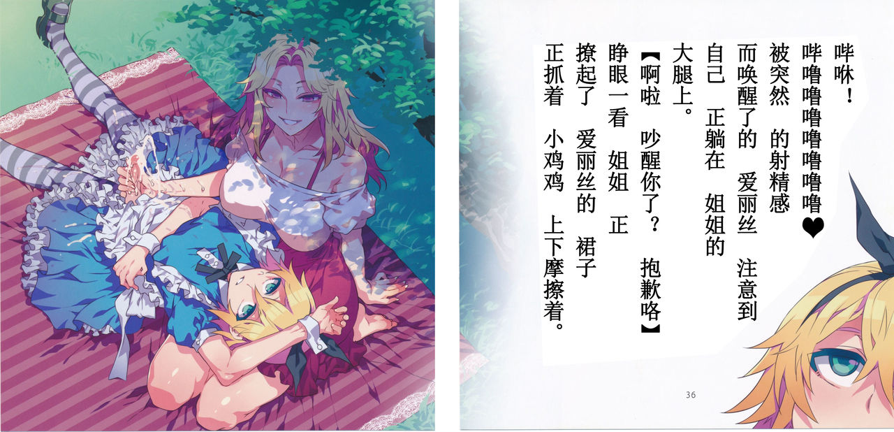 (C90) [Alice no Takarabako (Mizuryu Kei)] Yoiko no Sukebe Douwa Series 2 Fushidara na Kuni no Alice (Alice in Wonderland) [Chinese] [哈尼喵汉化组] page 19 full