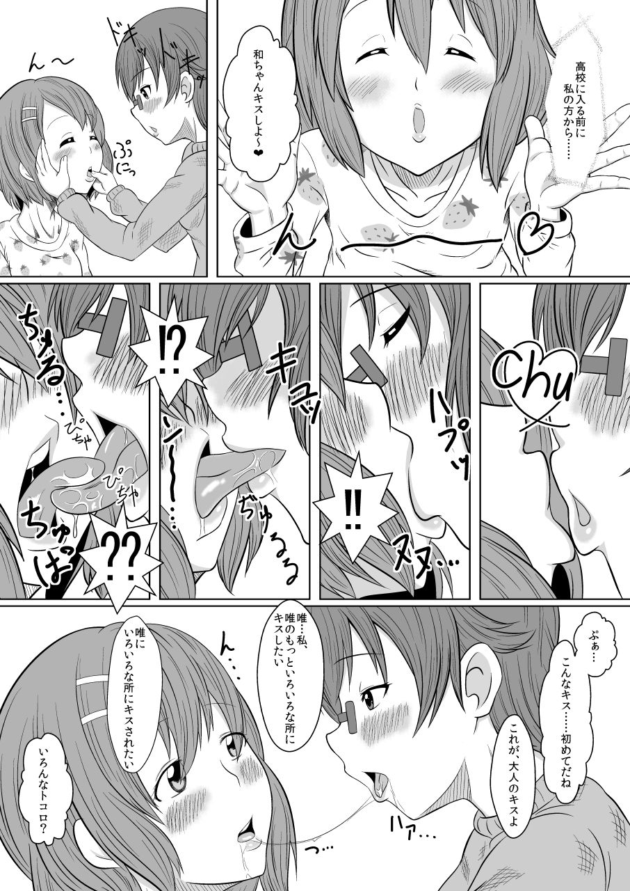 [WishDou (Nantomo Anison)] TeaTime ni Kuchizuke o (K-ON!) [Digital] page 7 full