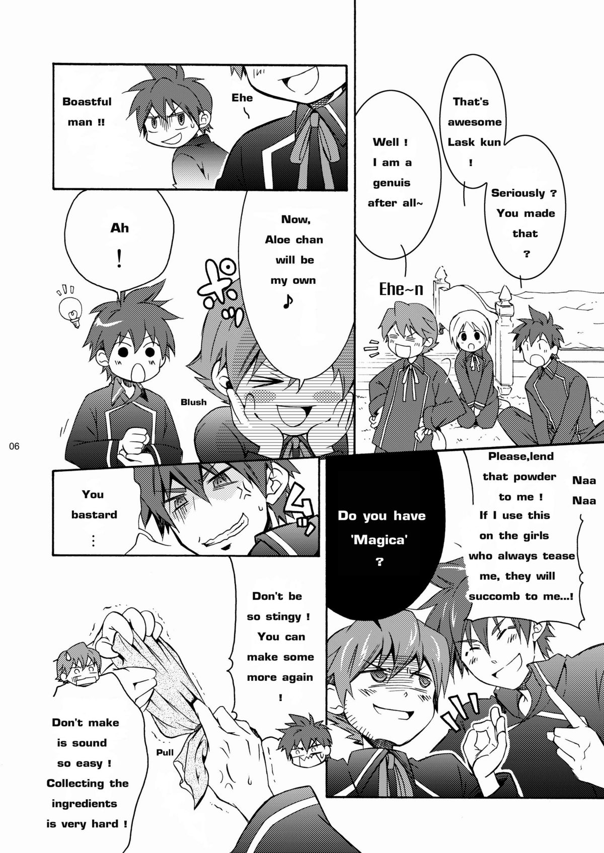 [Panda 4gou (Shimaki Yousuke)] Leon ga Uke na Hon (Quiz Magic Academy) [English] [Leafkun] [Digital] page 5 full