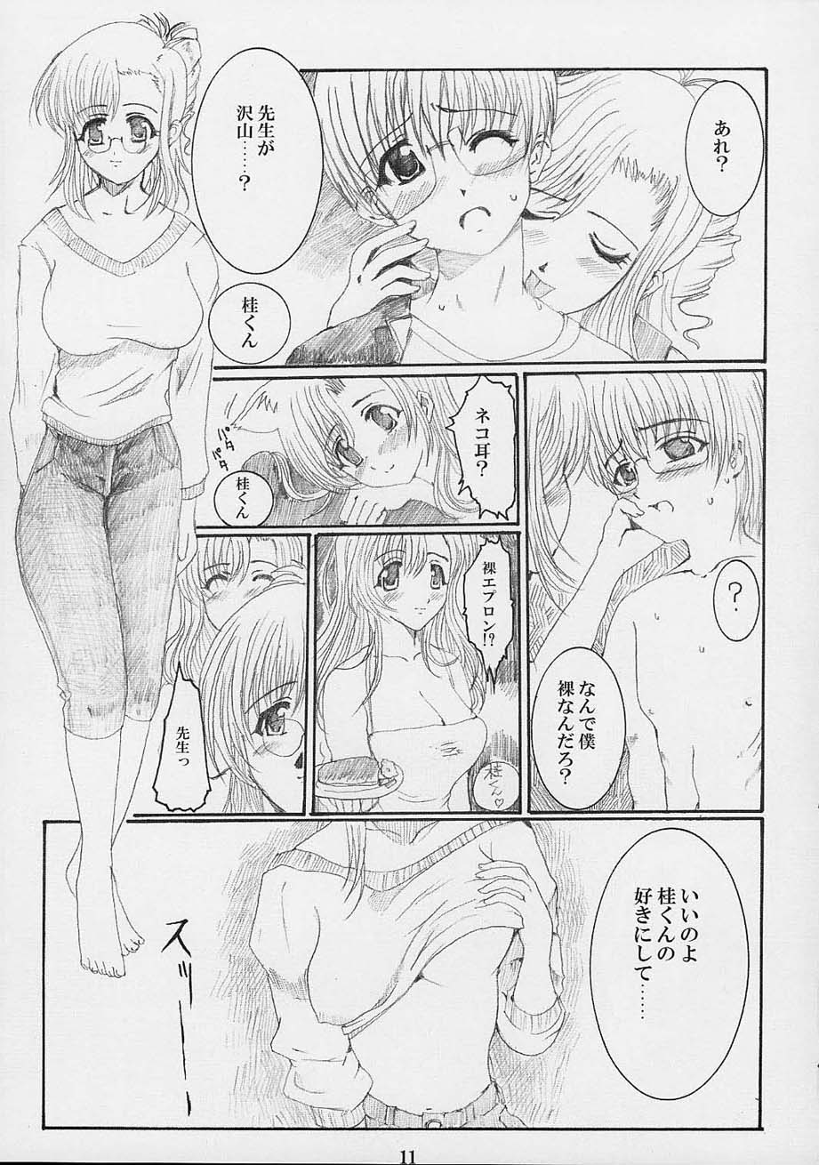 (CR31) [Neko to Hato (Hatoya Mameshichi)] Himitsu no Tokubetsu Jugyou (Onegai Teacher) page 10 full