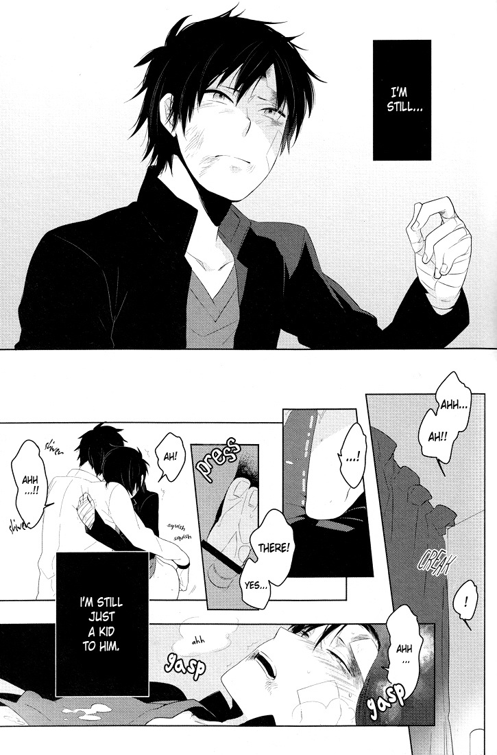 (C78) [WORLD BOX, Bon's (Yuu, Sumeragi Sora)] 2-nen to 8-kagetsu no Kiseki | A Journey of 2 Years and 8 Months (Durarara!!) [English] [ebil_trio] page 60 full