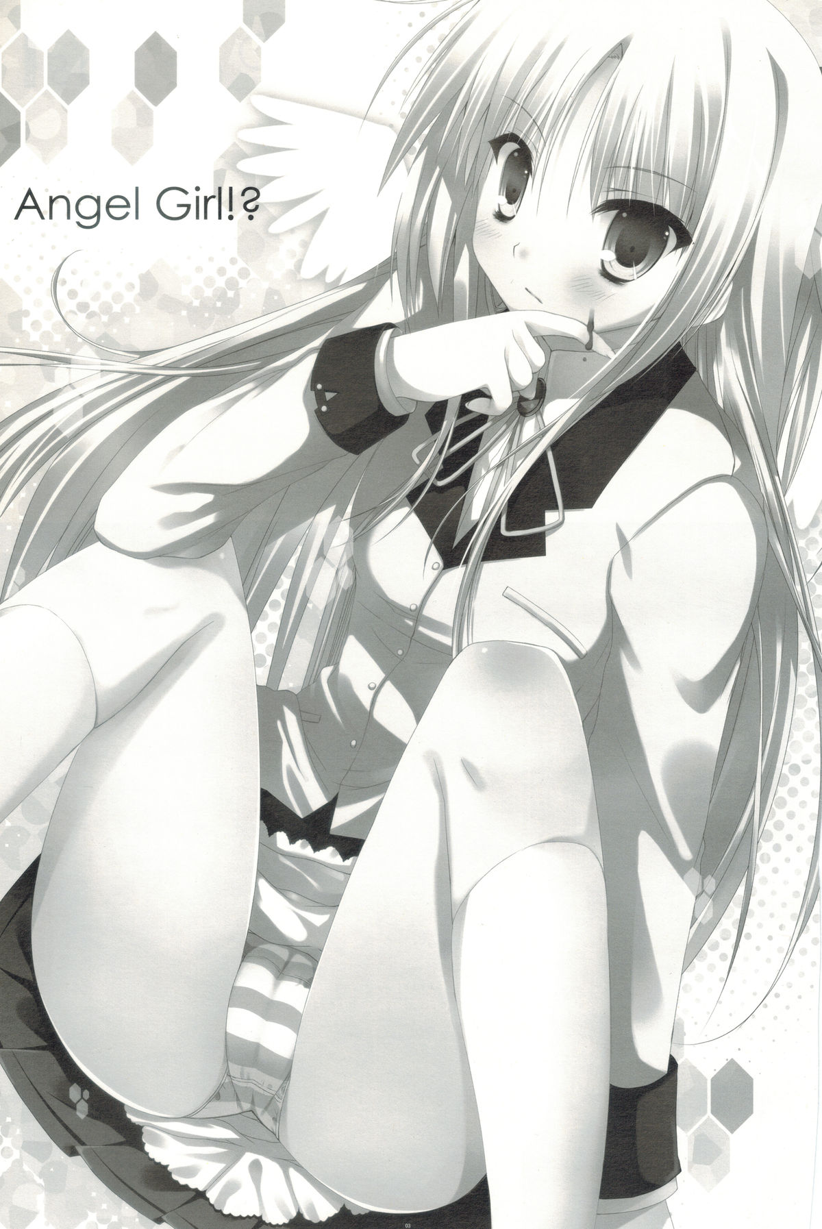 [Petite*Cerisier (Sakura Hanpen)] Angel Girl!? (Angel Beats!) page 2 full