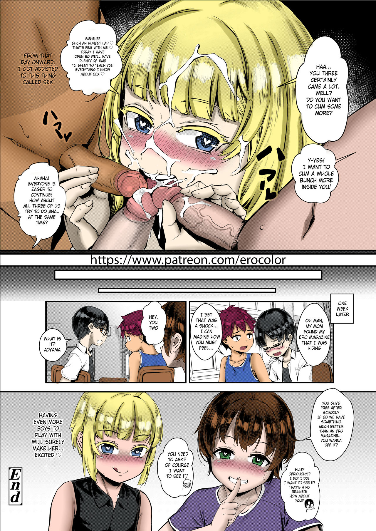 [Jairou] Seikyouiku wa Rankou de (COMIC saseco Vol. 3)[English][Belldandy100][Decensored][Colorized][Erocolor] page 16 full