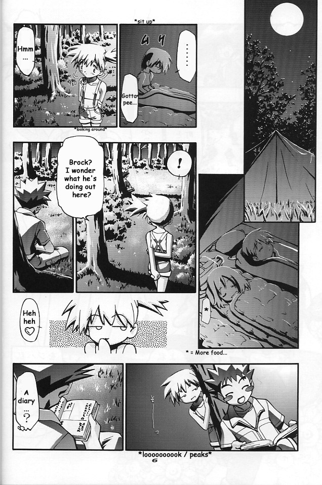 (C64) [Gambler Club (Kousaka Jun)] Takeshi no Mousou Diary | Brock's Wild Ideas Diary (Pokémon) [English] [Doujin-World] page 5 full