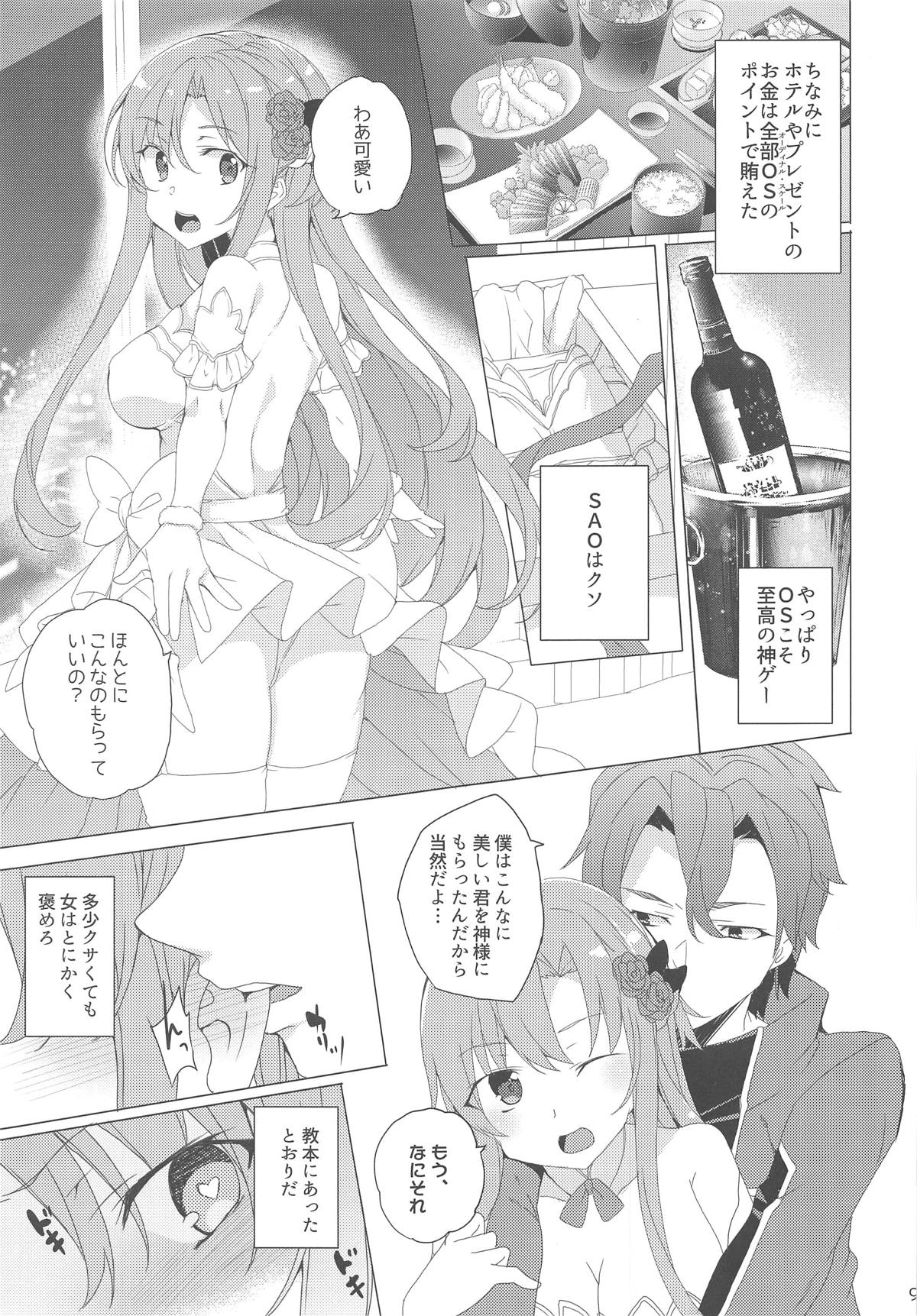 [Waffle Doumeiken (Tanaka Decilitre)] Asuna-san o Ordinal Scale de Sennou Shi Koibito Doushi ni Natta Otoko Yatsu no Na wa EIJI (Sword Art Online) page 8 full