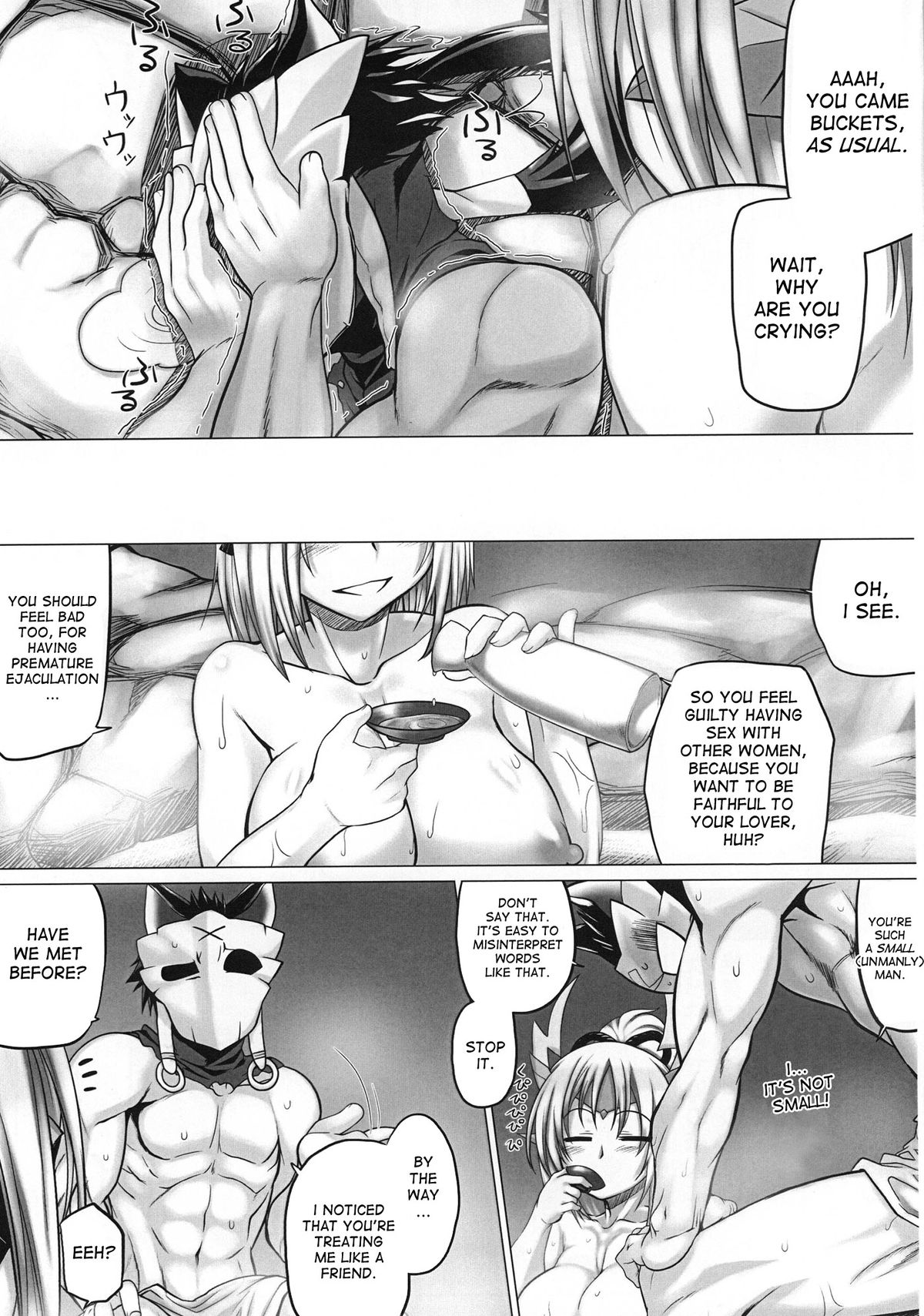 [Mahjong Yugen Co. Ltd 58 (Tabigarasu)] Monhan P3 Hon Hitou Konyoku Dosu Mellon Ban (Monster Hunter) [English] [desudesu] page 17 full