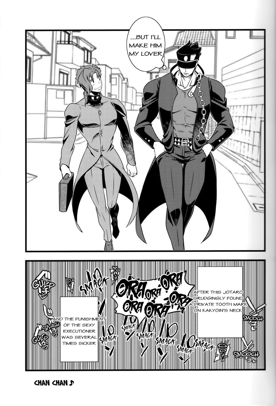 (HaruCC23) [Beast Trail (HIbakichi)] JOKAHERO! One-way lovers (JoJo's Bizarre Adventure) [English] page 16 full