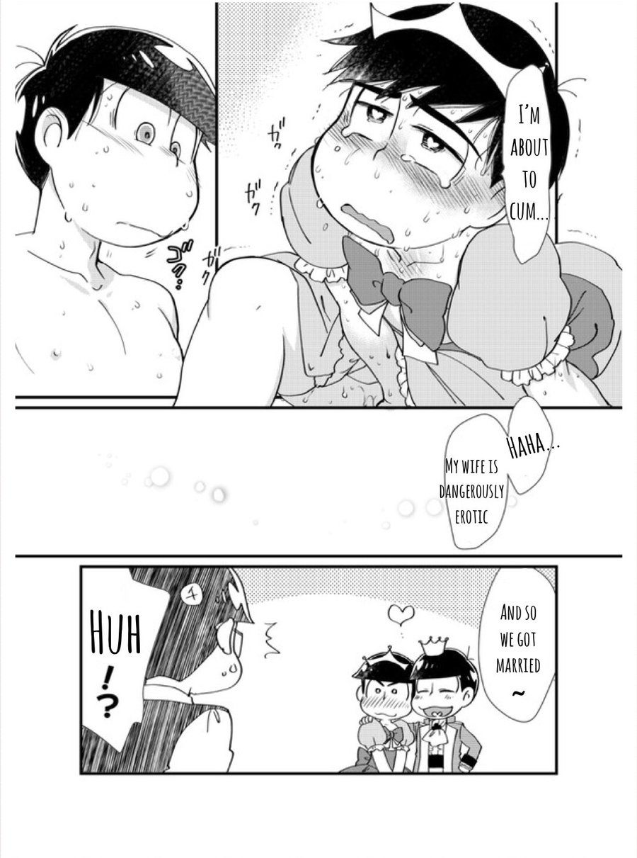 (Osoroi no Koi dakara 2) [MatsuCha. (Maccha)] Ouji-sama! Chou Nigete! | Prince! Hurry and Run! (Osomatsu-san) [English] page 24 full