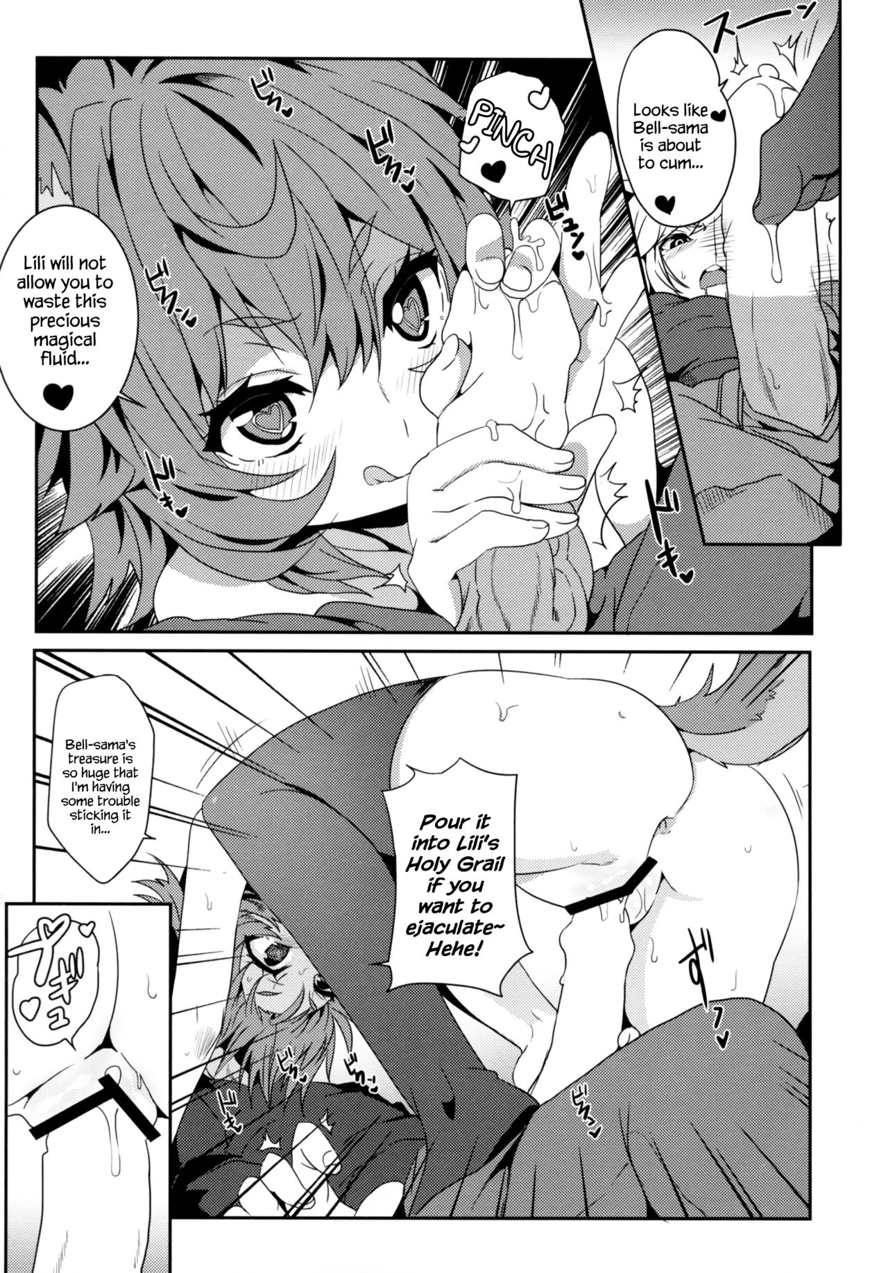 (FF26) [Nikoushikou (Nekosaki Aoi)] What Should I Do When the Dungeon is Under Maintenance? (Dungeon ni Deai o Motomeru no wa Machigatteiru Darou ka) [English] {Hennojin} page 11 full