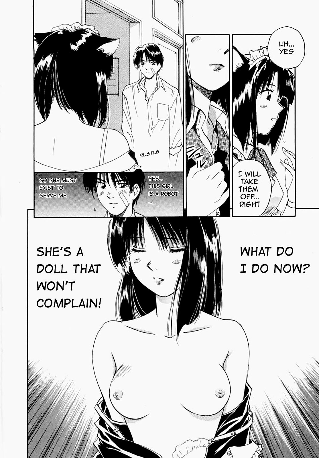[Juichi Iogi] Maidroid Yukinojo Vol 1, Story 1 (Manga Sunday Comics) | [GynoidNeko] [English] [decensored] page 23 full