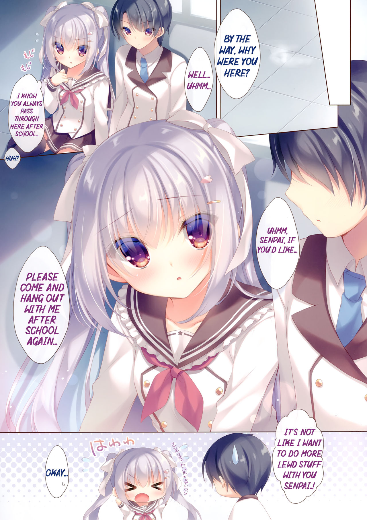 (COMIC1☆15) [Peach Candy (Yukie)] Senpai koko de shimasen ka? [English] page 8 full