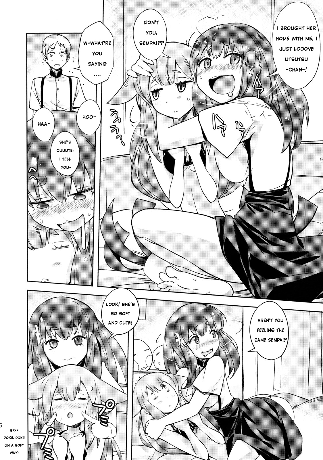 (C84) [Poyopacho (UmiUshi)] Poyopacho GC (Gatchaman Crowds) [English] page 4 full