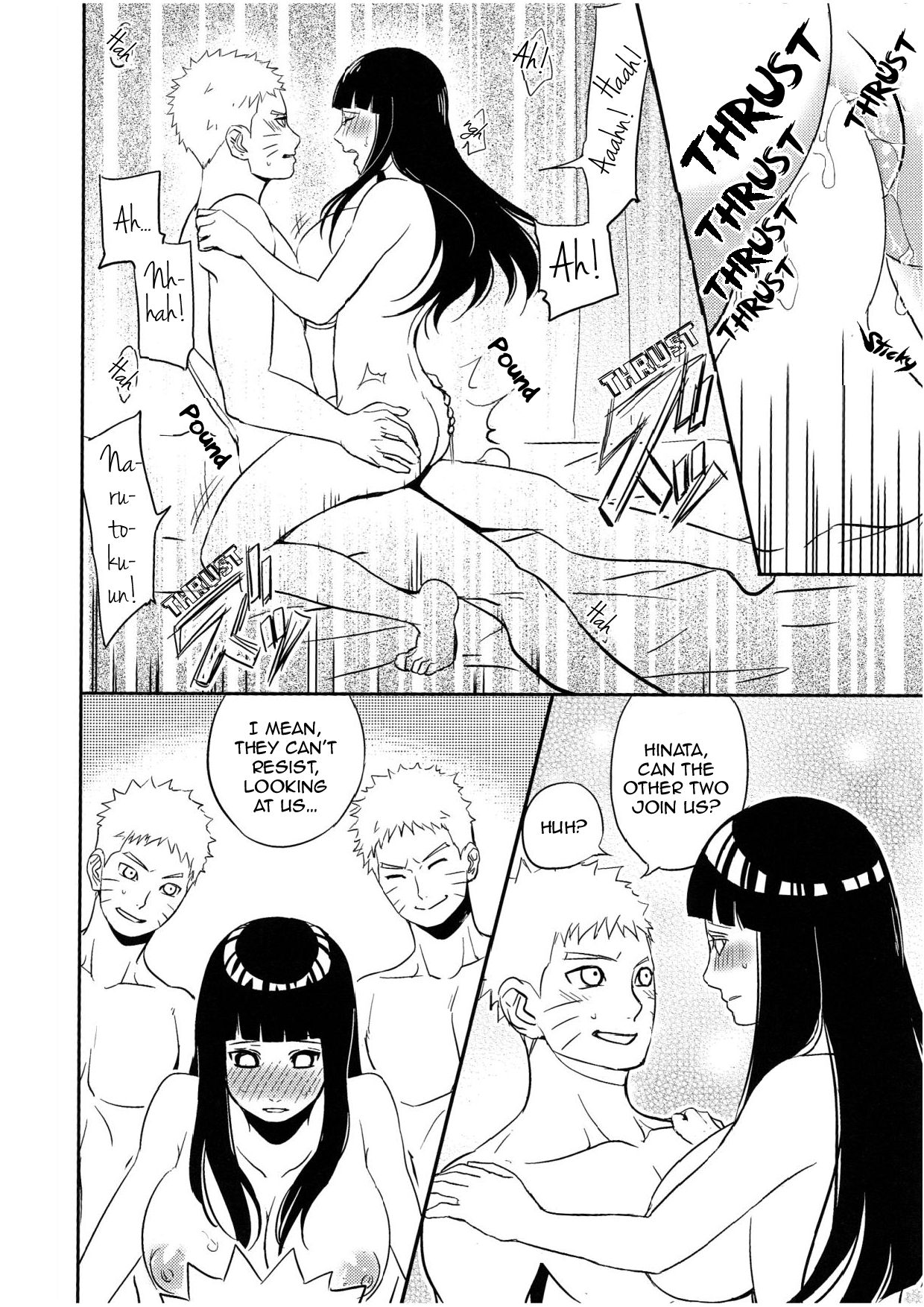 (Zennin Shuuketsu 2) [Lunacy (Aika)] Naruto-kun ni Onegai Saretara Kotowarenai (Naruto) [English] [TL Anon] page 32 full