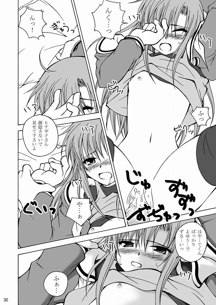 [Ringo Koucha (Futatsuki Kazuo, Kashimi Masao, Takamiya Sakura)] Daijoubu! Spats Dakara! (Hayate no Gotoku! [Hayate the Combat Butler]) page 29 full