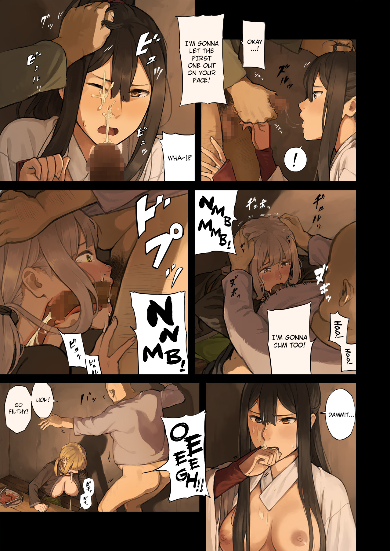 [Irotenya] Onna Boukensha-tachi ga Sabaku no Oasis ni Tachiyoru to... [English] [biribiri] page 14 full