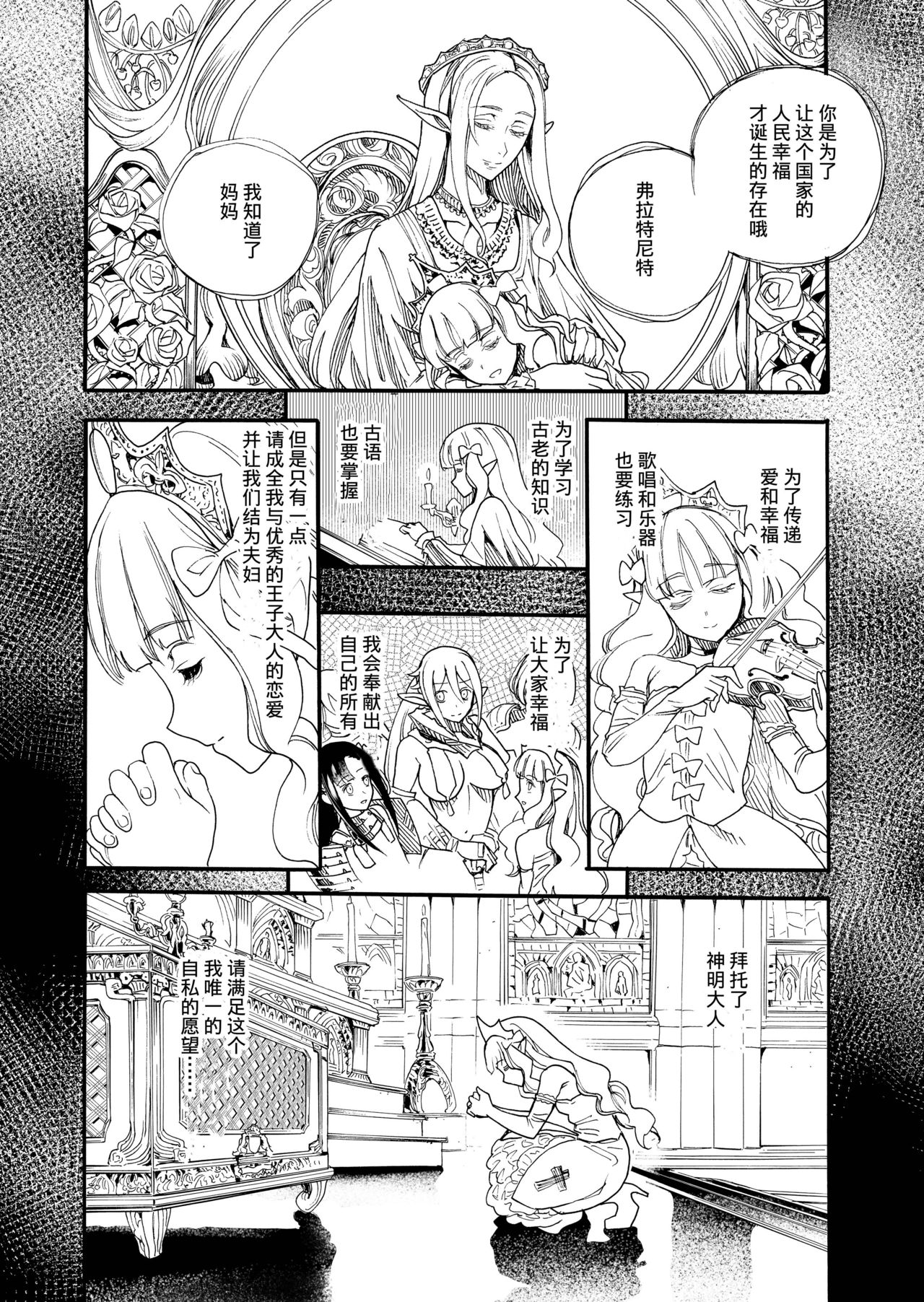 [Nippa Takahide] Kimeseku Oujo to Kowasareta Kishidan - The Princess and the Broken Order [Chinese] [不可视汉化] page 17 full