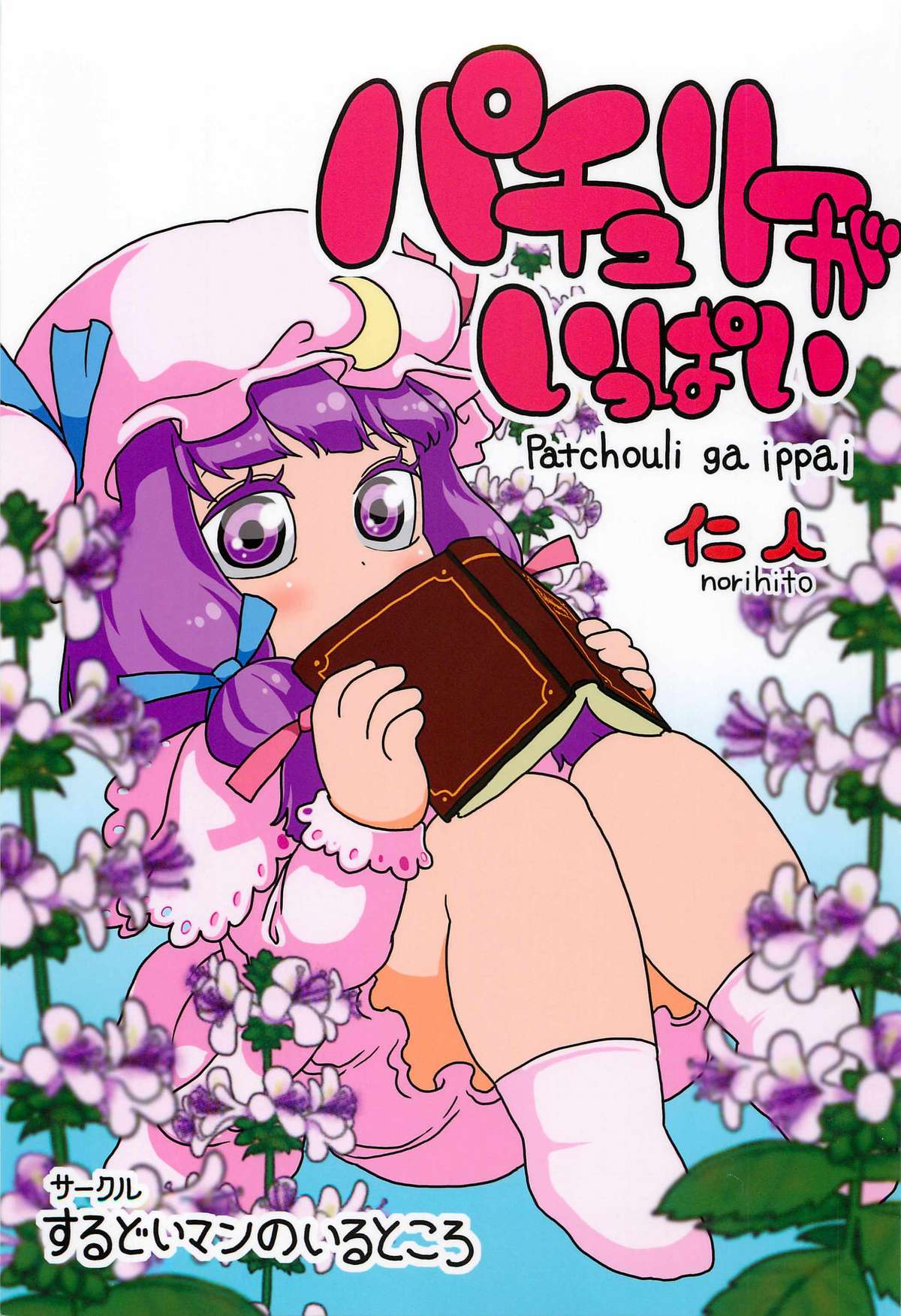 (Aka no Hiroba 8) [Surudoiman no Irutokoro (Norihito)] Patchouli ga Ippai (Touhou Project) page 1 full