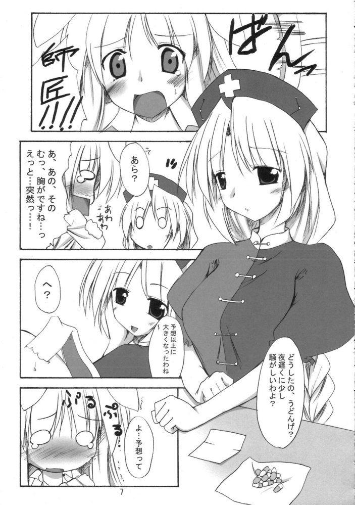 (SC33) [Yuugen Jikkou (Gonzaburo-)] Mousou Tsukinousagi (Touhou Project) page 6 full
