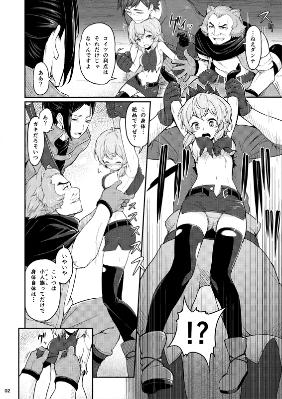 (C88) [Pirokobo (Piro)] Pallum no Tokubetsu na Tsukaikata (Dungeon ni Deai o Motomeru no wa Machigatteiru Darou ka) [Sample] page 3 full