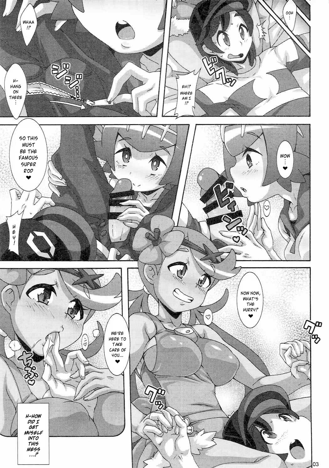 (C91) [Akusei-Shinseibutsu (Nori)] Yappari Iki ga Ii | Fresh Beyond a Doubt (Pokémon) [English] {risette translations} page 2 full