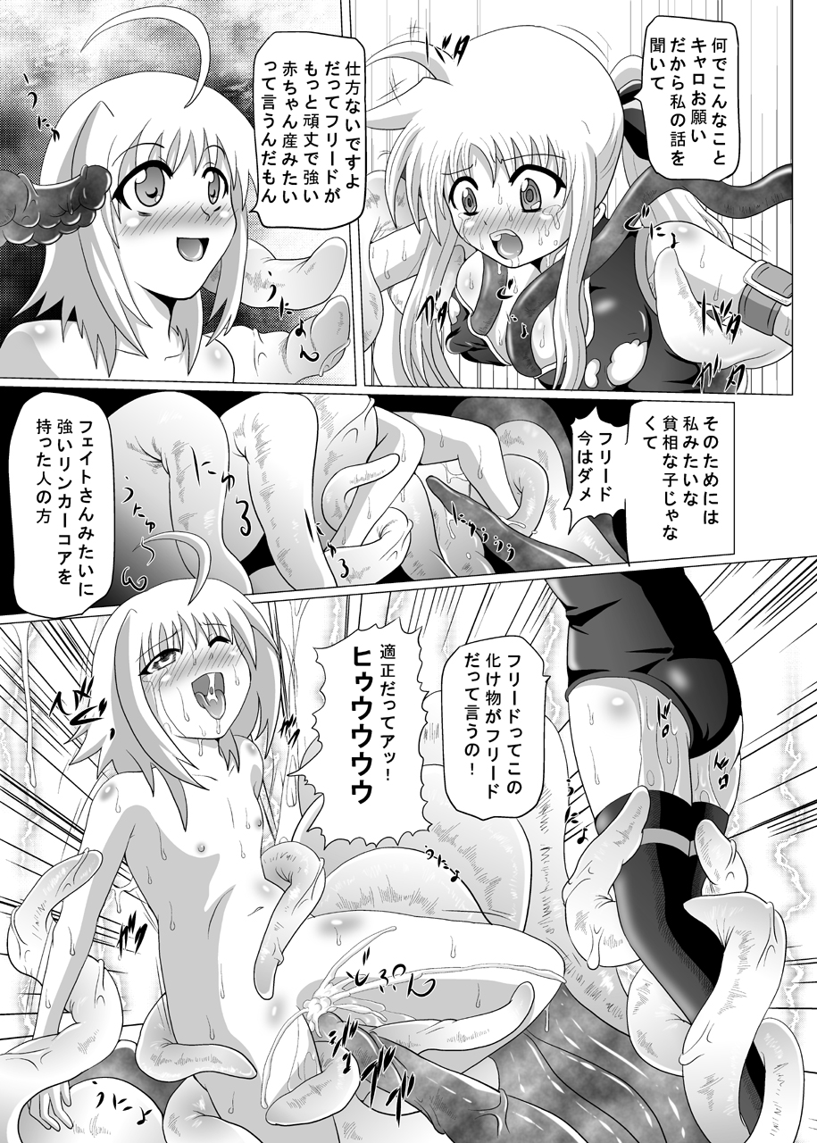 (C76) [Kurodamaya (Akadama)] Rokka Kaimetsu ~Mikkame~ (Mahou Shoujo Lyrical Nanoha) page 28 full