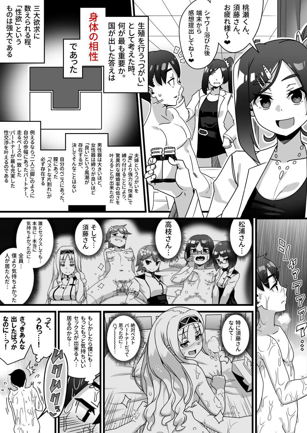 [Amano Kanehisa] Seikyouiku ga Kyouka Sareta Mirai no Hanashi page 4 full