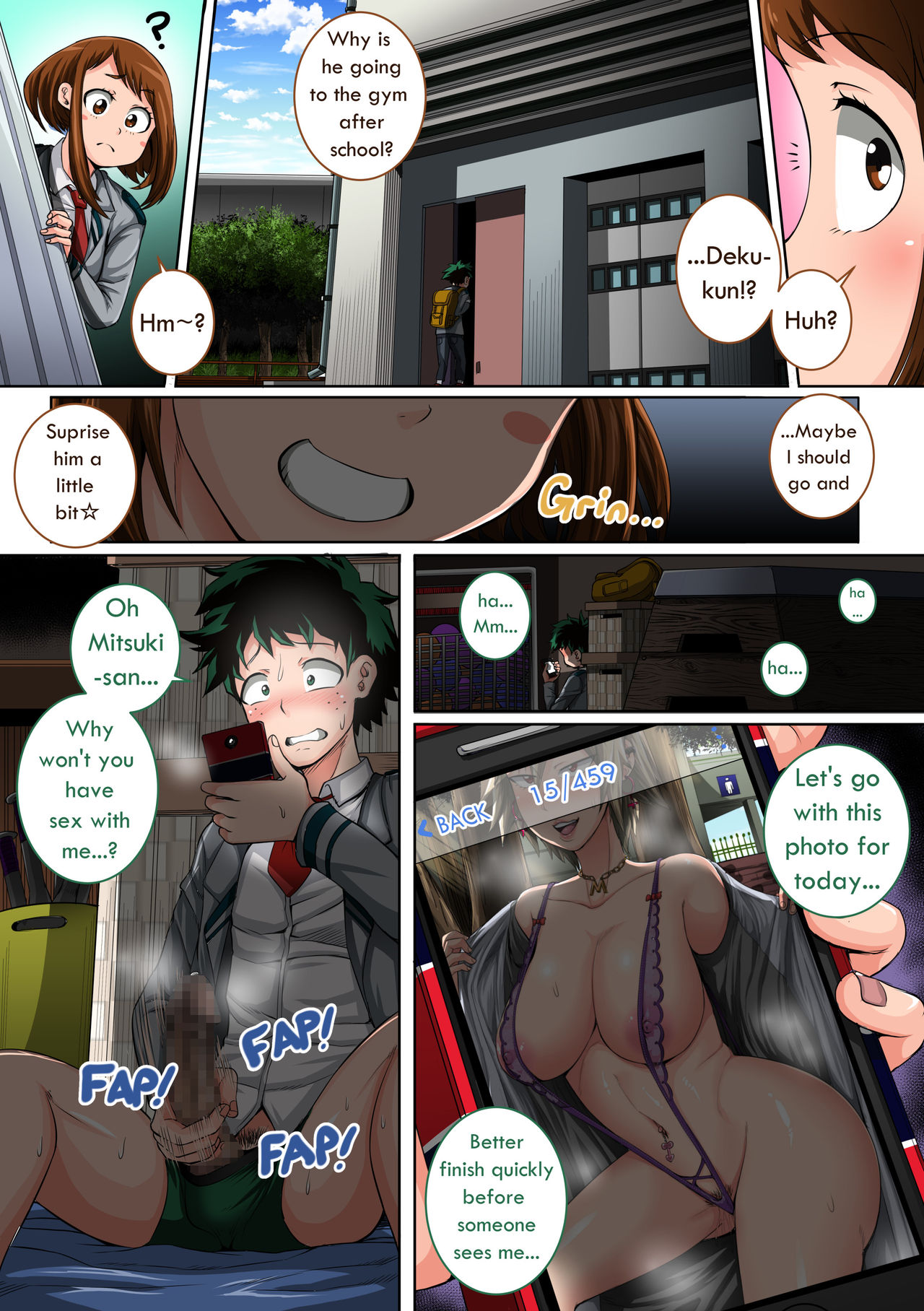 [Juicebox Koujou (Juna Juna Juice)] My Harem Academia-EP3 [A new SEX friend] (My Hero Academia) page 3 full