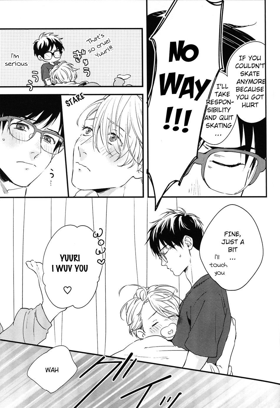 (C92) [OJmomo (yoshi)] Love Me, Touch Me (Yuri!!! on ICE) [English] page 5 full