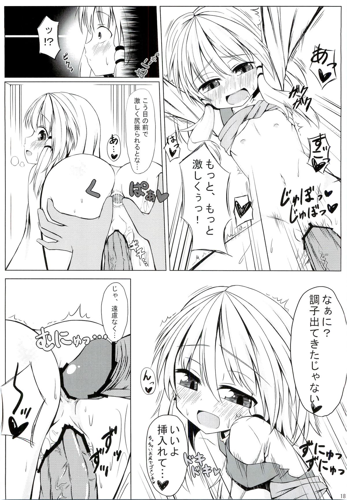 (C81) [Totsugeki! Tonarino Jo-Galbi (Tsunsuki)] The Catcher in the Lodge (Touhou Project) page 17 full