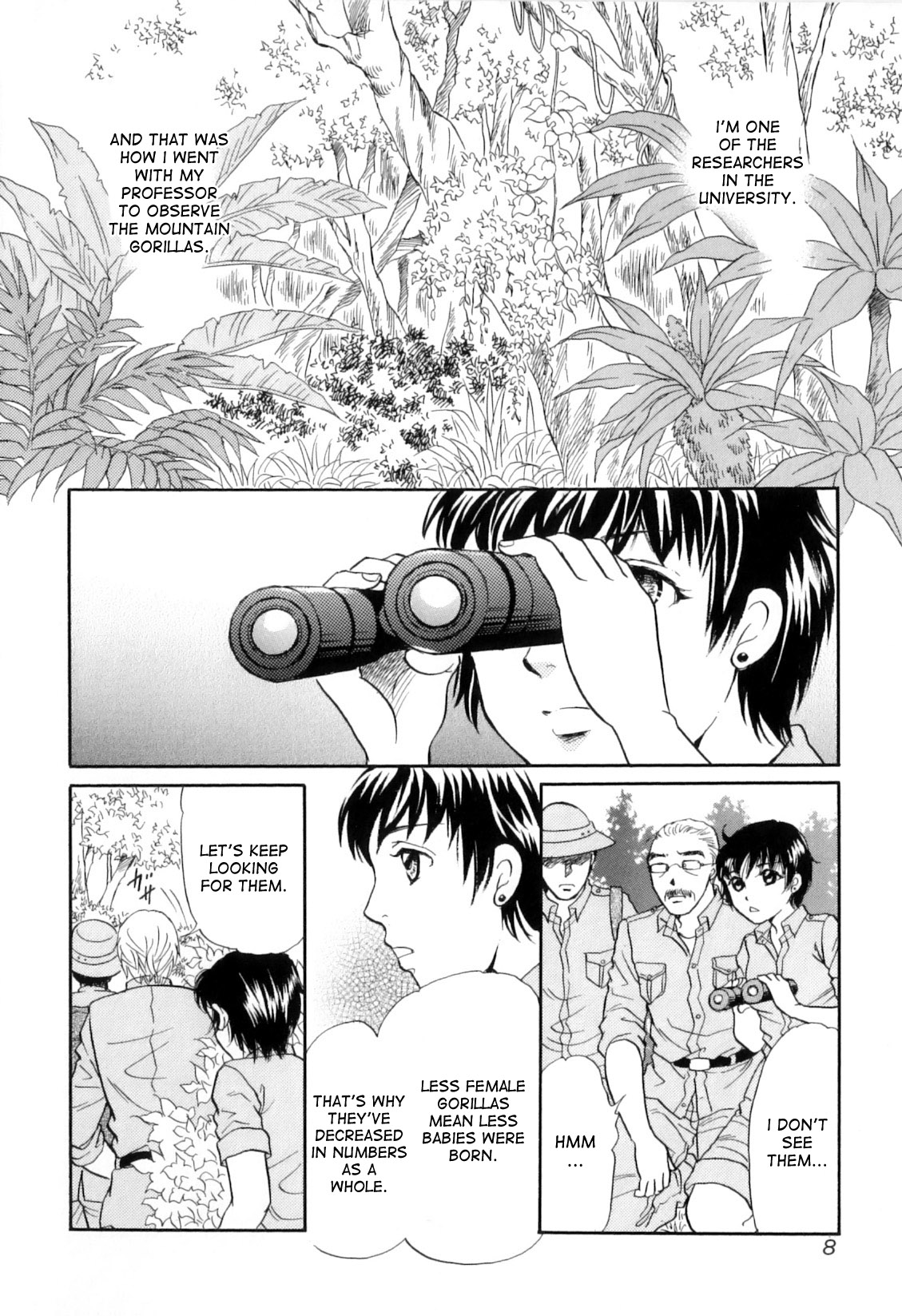 [Tsukimori Masato] Gin no Se ~Silverback~ (Kemono for ESSENTIAL 8) [English] [desudesu] page 4 full